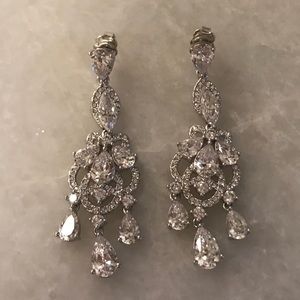 Earrings great for wedding or prom